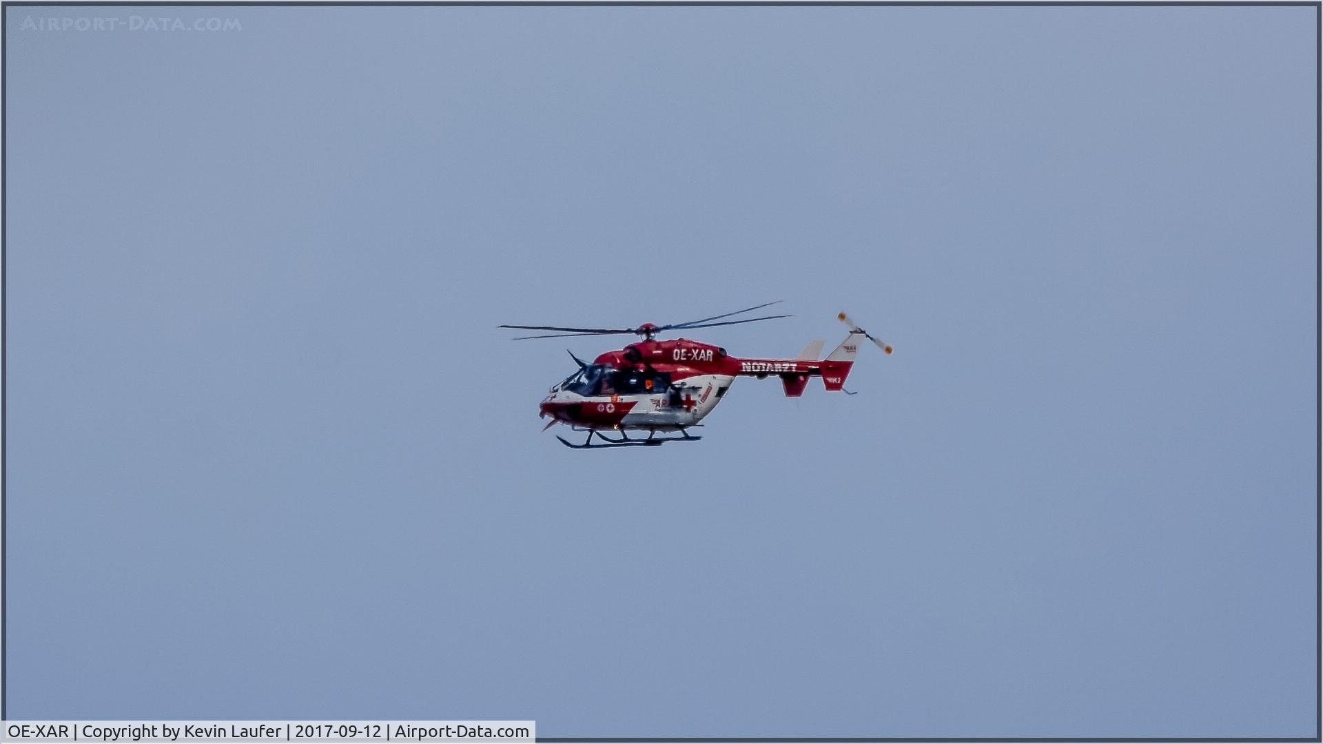 OE-XAR, Eurocopter-Kawasaki BK-117B-2 C/N 7018, At landing BKH Günzburg