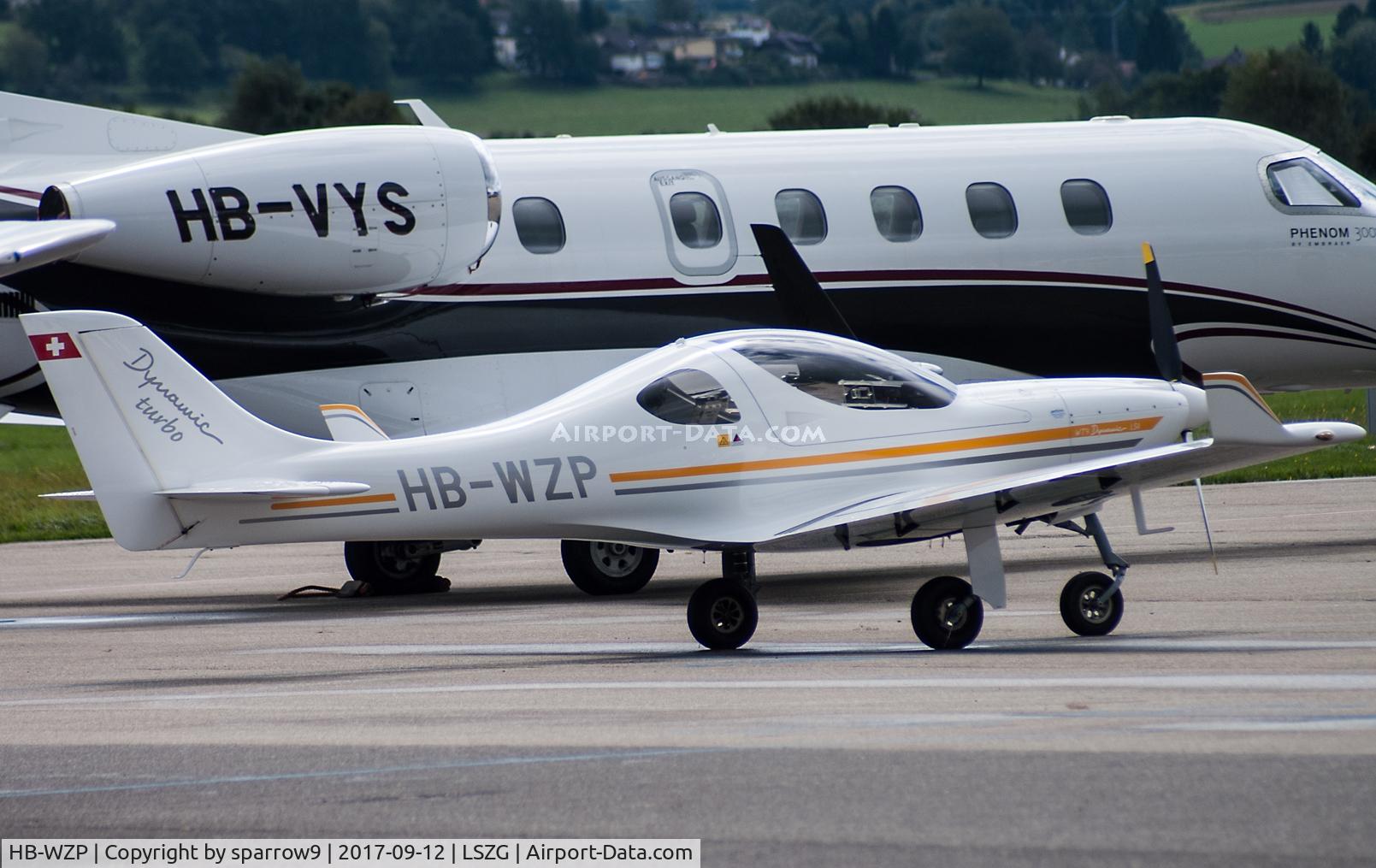 HB-WZP, 2013 Aerospool WT-9 Dynamic C/N DY493/2013, at Grenchen beside a still faster aircraft