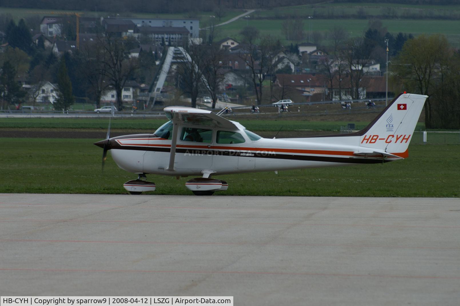 HB-CYH, 1980 Cessna 172P C/N 17274157, in its original paint scheme