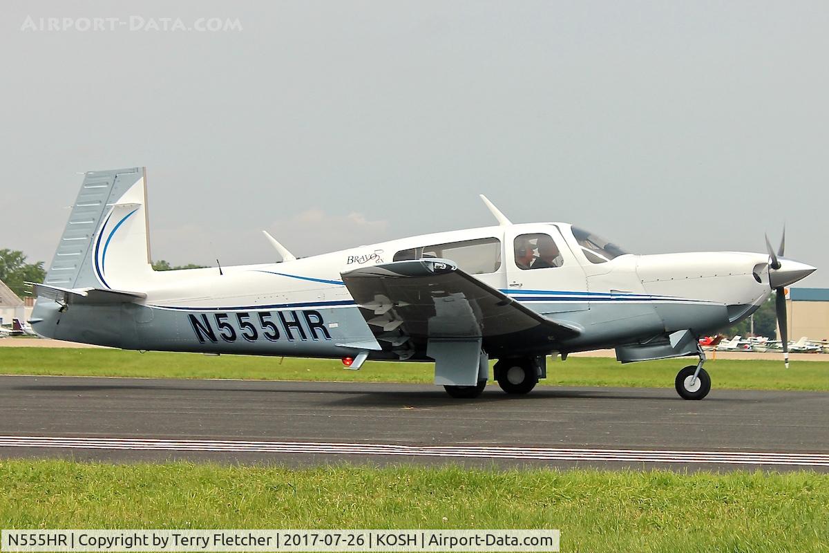 N555HR, 2005 Mooney M20M Bravo C/N 27-0333, At 2017 EAA AirVenture at Oshkosh
