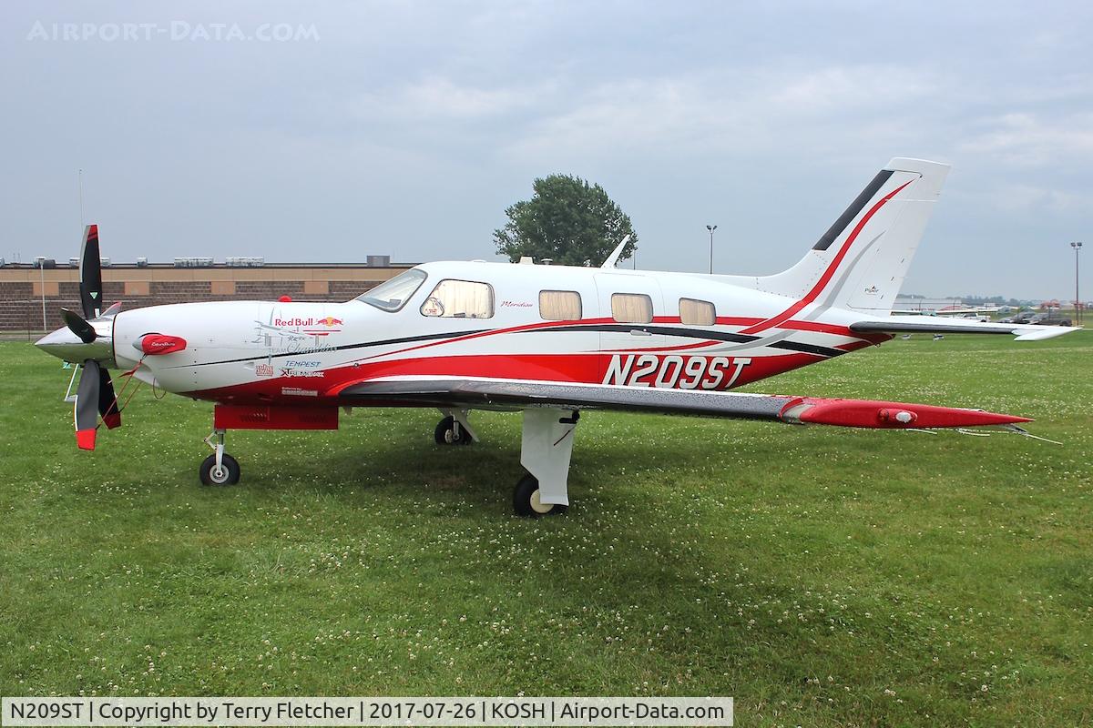 N209ST, 2005 Piper PA-46-500TP C/N 4697209, At 2017 EAA AirVenture at Oshkosh