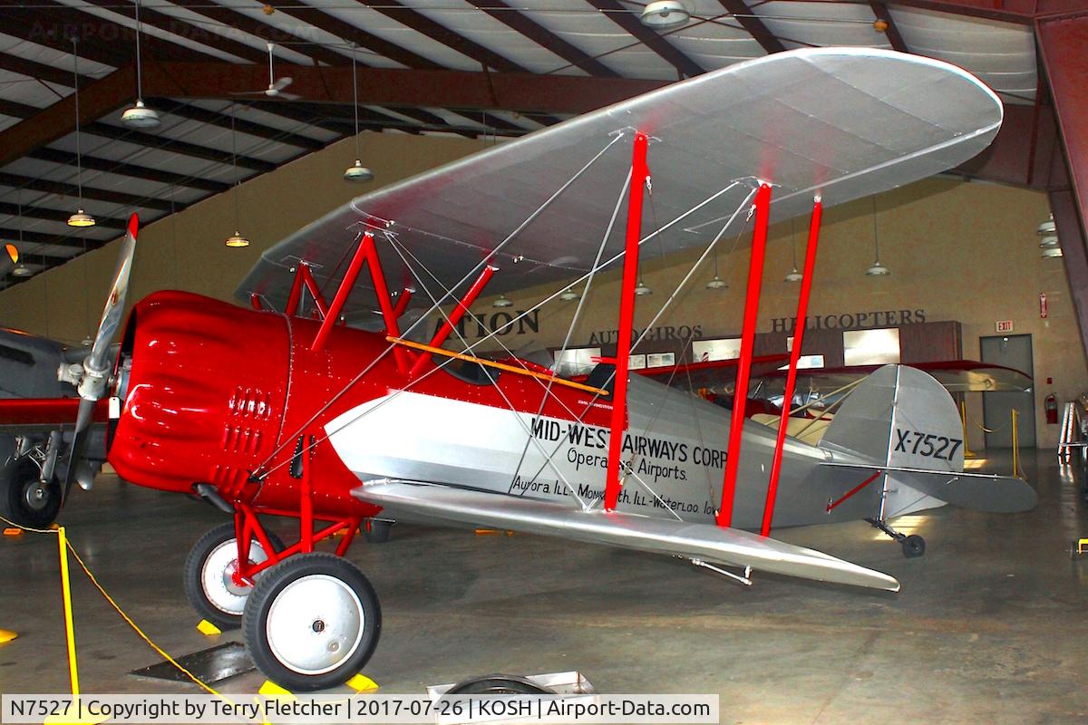 N7527, 1928 Waco CTO C/N A-33, At the EAA Museum