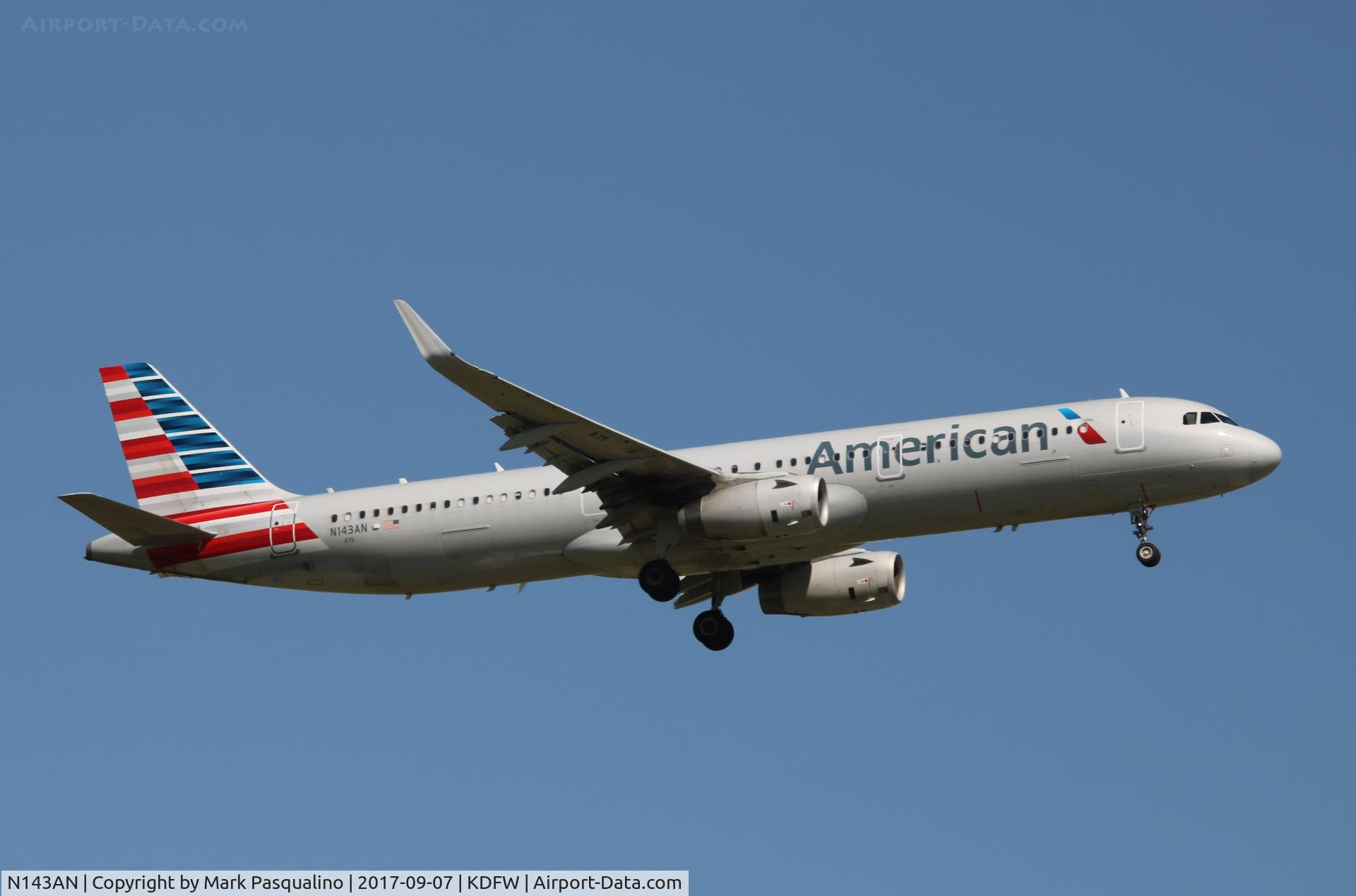 N143AN, 2015 Airbus A321-231 C/N 6745, Airbus A321