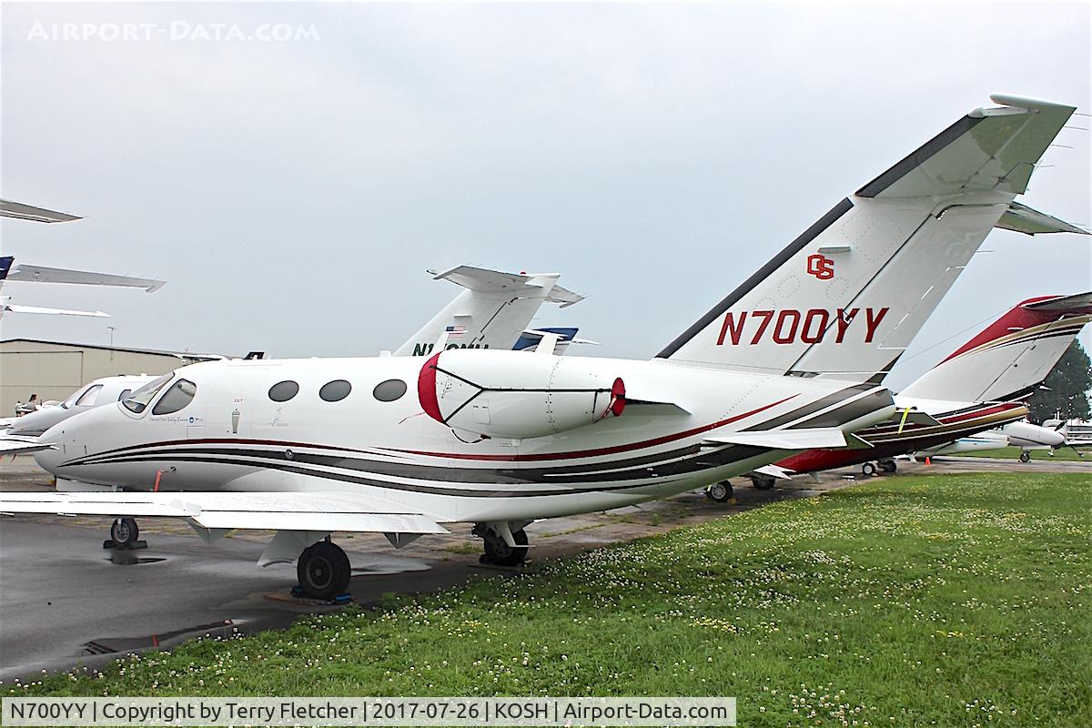 N700YY, 2008 Cessna 510 Citation Mustang Citation Mustang C/N 510-0148, At 2017 EAA AirVenture at Oshkosh