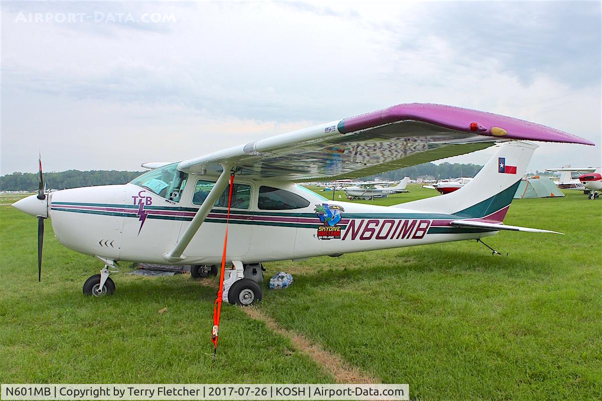 N601MB, 1967 Cessna 182L Skylane C/N 18258550, At 2017 EAA AirVenture at Oshkosh