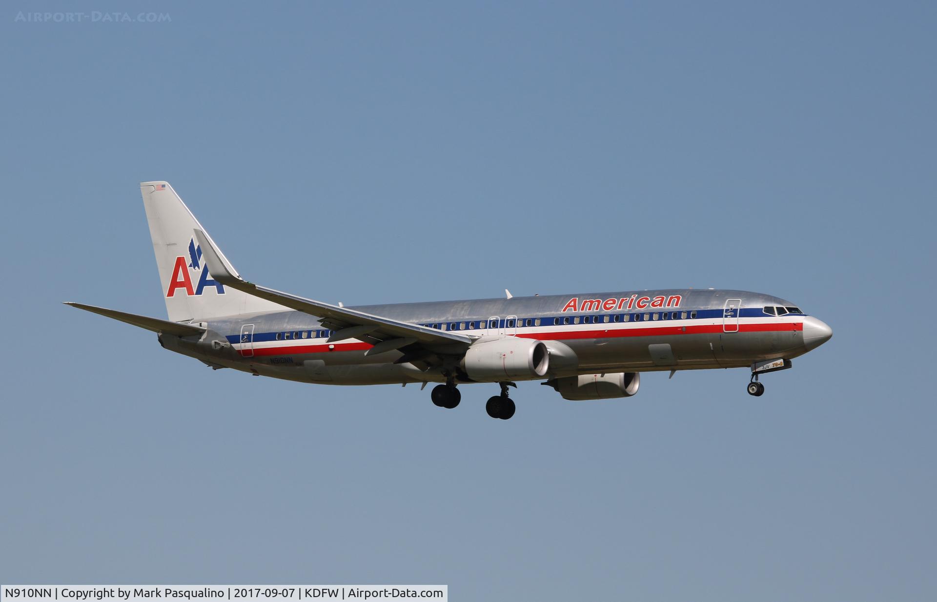 N910NN, 2012 Boeing 737-823 C/N 31160, Boeing 737-800