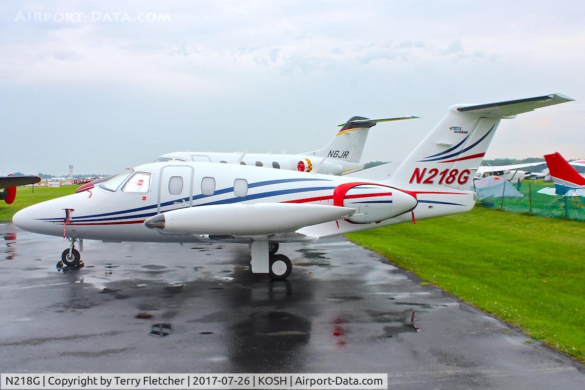 N218G, 2008 Eclipse Aviation Corp EA500 C/N 000197, At 2017 EAA AirVenture at Oshkosh