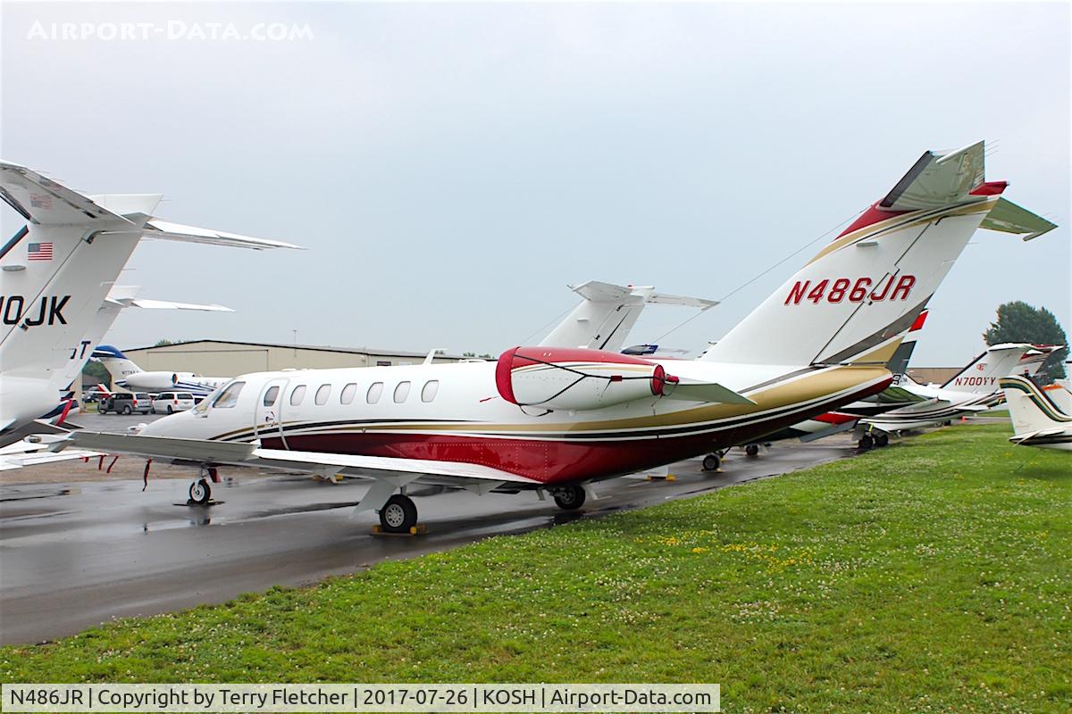 N486JR, 2016 Cessna 525B CitationJet Cj3 C/N 525B-0486, At 2017 EAA AirVenture at Oshkosh