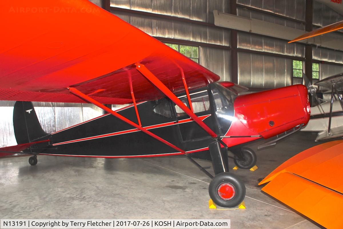 N13191, 1933 Fairchild 24 C8 C/N 2009, At 2017 EAA AirVenture at Oshkosh