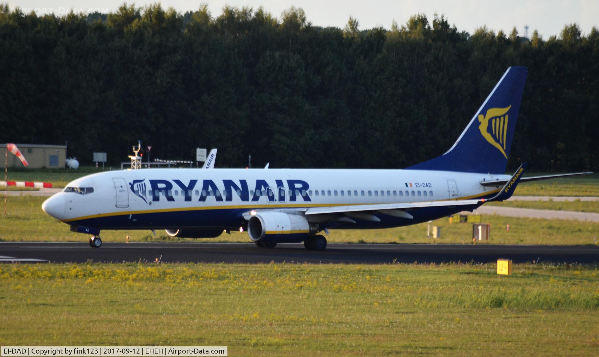 EI-DAD, 2002 Boeing 737-8AS C/N 33544, RYANAIR TAKING OF