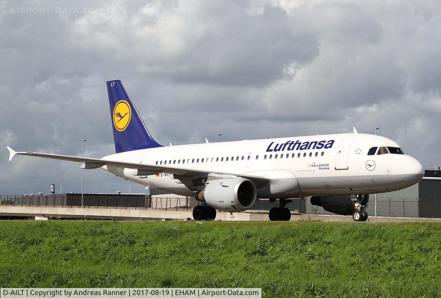 D-AILT, 1997 Airbus A319-114 C/N 738, Lufthansa A319