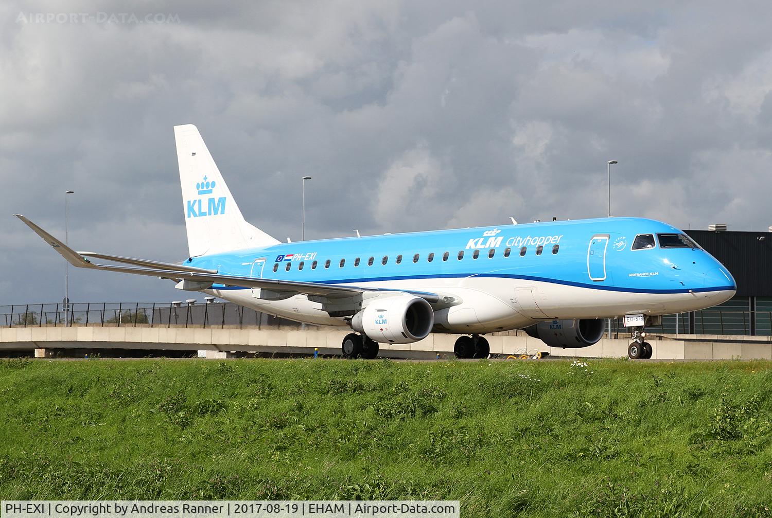 PH-EXI, 2016 Embraer 175STD (ERJ-170-200) C/N 17000578, KLM Cityhopper ERJ-170