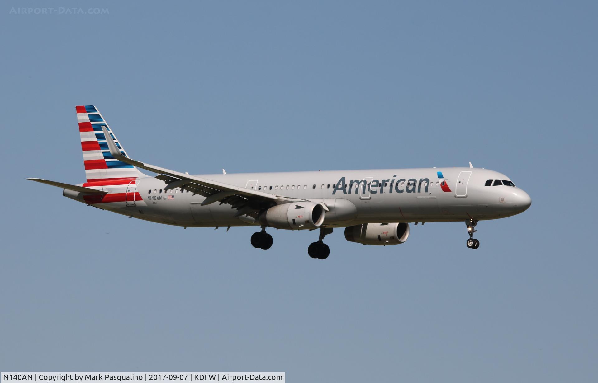 N140AN, 2015 Airbus A321-231 C/N 6667, Airbus A321