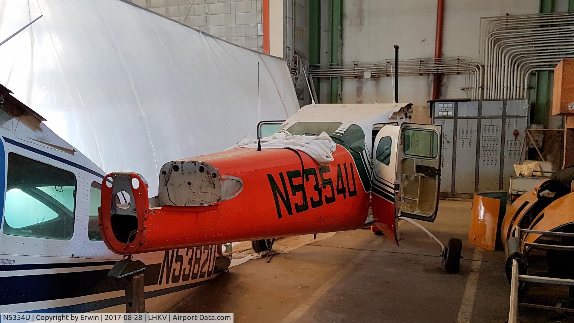 N5354U, 1979 Cessna U206G Stationair C/N U20605235, As derelict in Hungary