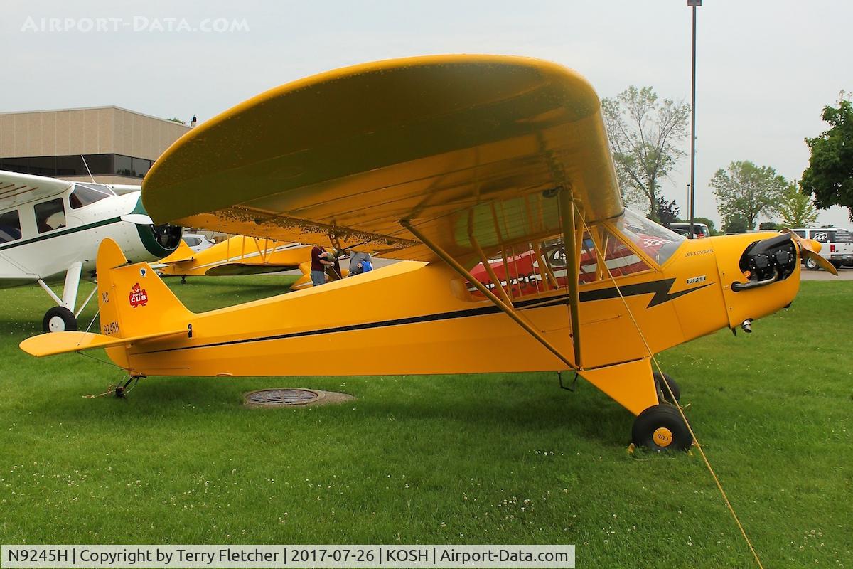 N9245H, 1944 Piper L-4H Grasshopper (J3C-65D) C/N 12113, At EAA Museum