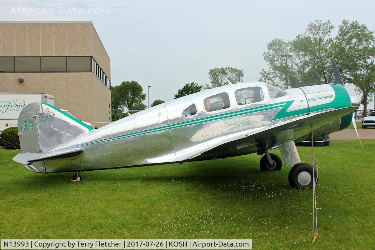 N13993, 1937 Spartan 7W Executive C/N 2, At EAA Museum