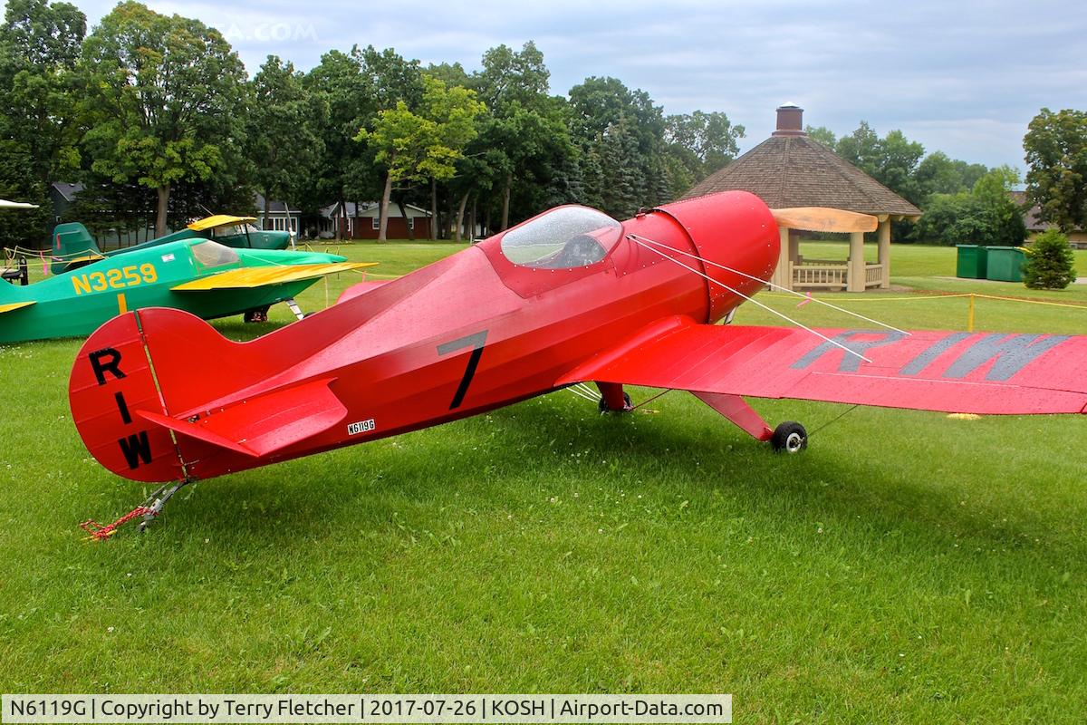 N6119G, 1998 Pobjoy Airmotors 1930 Special Replica C/N T-9, Replica Pobjoy Special At EAA Museum