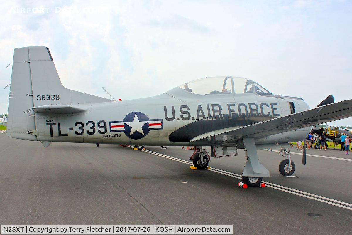 N28XT, 1958 North American T-28B Trojan C/N 200-410 (138339), At 2017 EAA AirVenture at Oshkosh