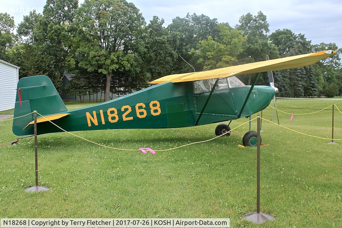 N18268, 1937 Wittman Buttercup C/N 5, At EAA Musseum