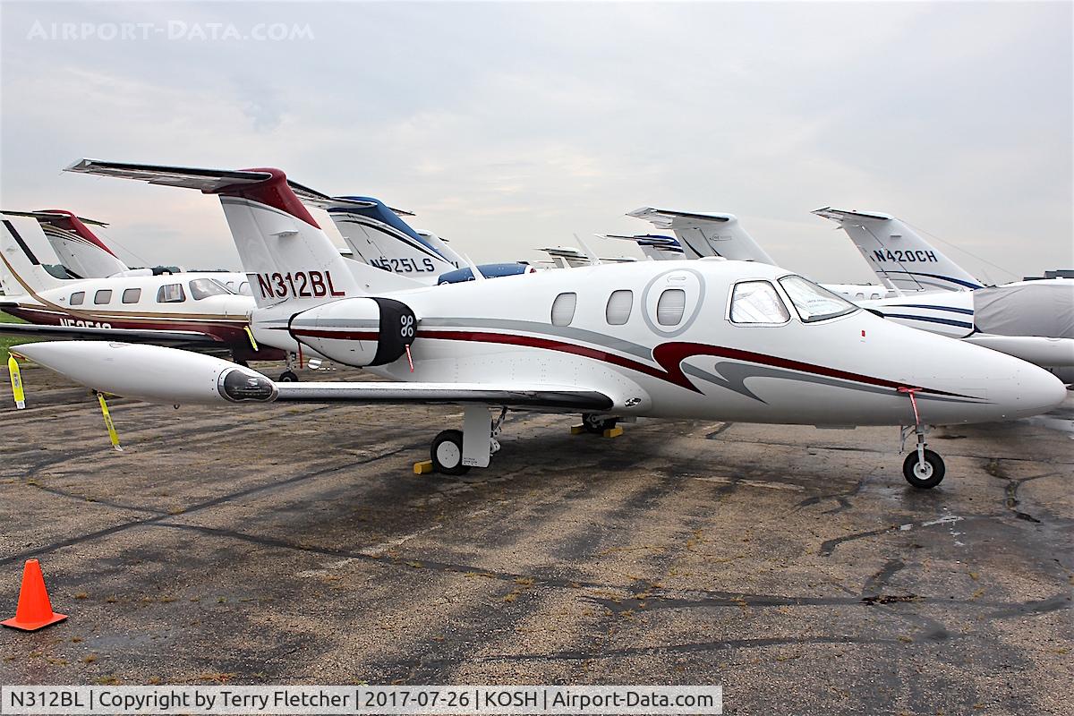 N312BL, 2007 Eclipse Aviation Corp EA500 C/N 000020, At 2017 EAA AirVenture at Oshkosh