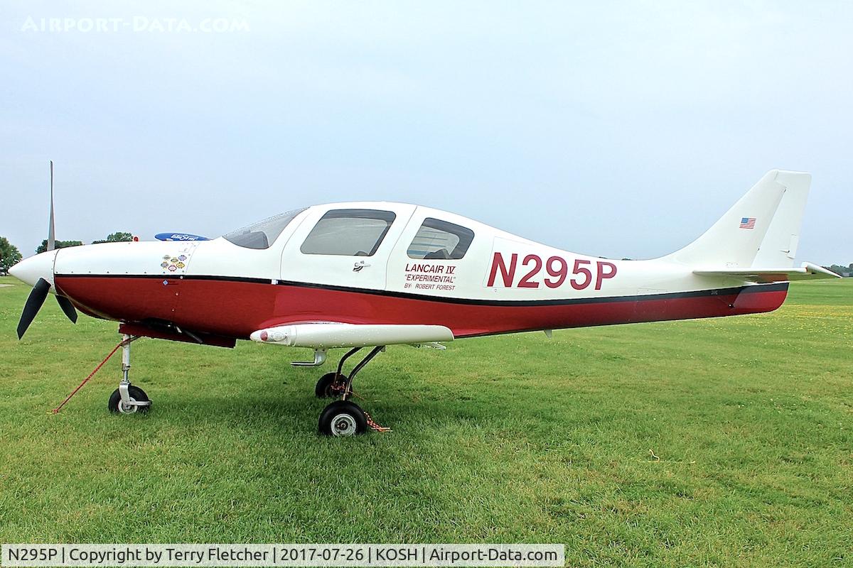 N295P, 1996 Lancair IV C/N 030, At EAA Museum