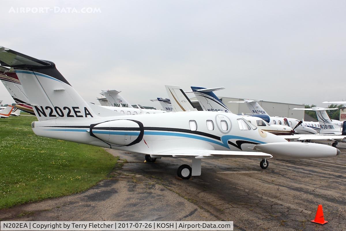 N202EA, 2008 Eclipse Aviation Corp EA500 C/N 000202, At 2017 EAA AirVenture at Oshkosh
