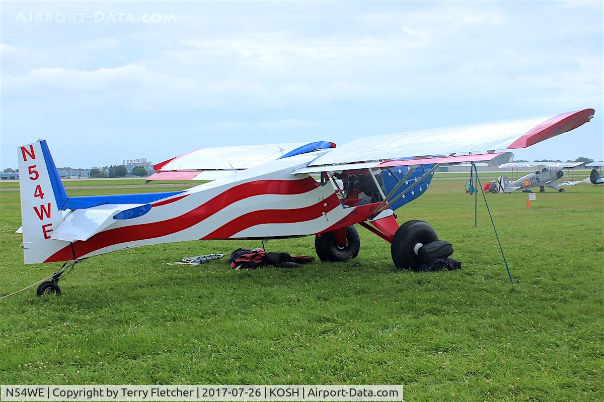 N54WE, 2016 Pegazair SP150 C/N 002, At 2017 EAA AirVenture at Oshkosh