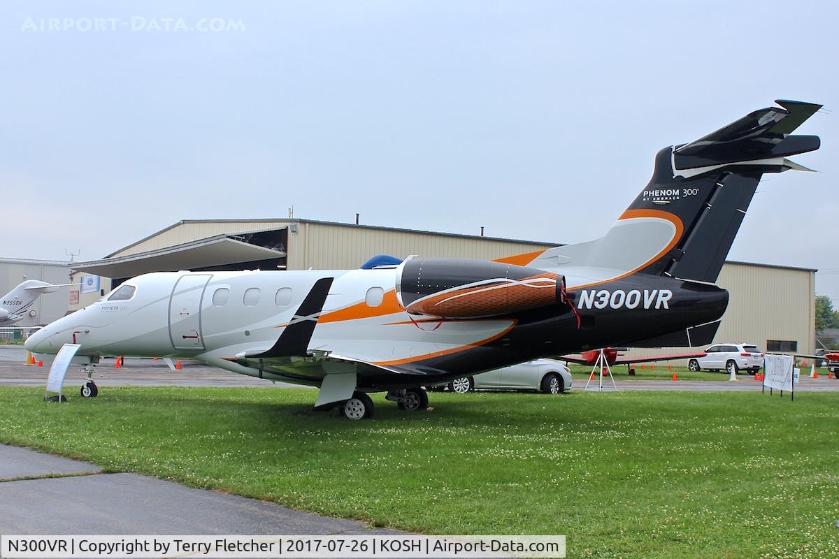 N300VR, 2011 Embraer EMB-505 Phenom 300 C/N 50500043, At 2017 EAA AirVenture at Oshkosh