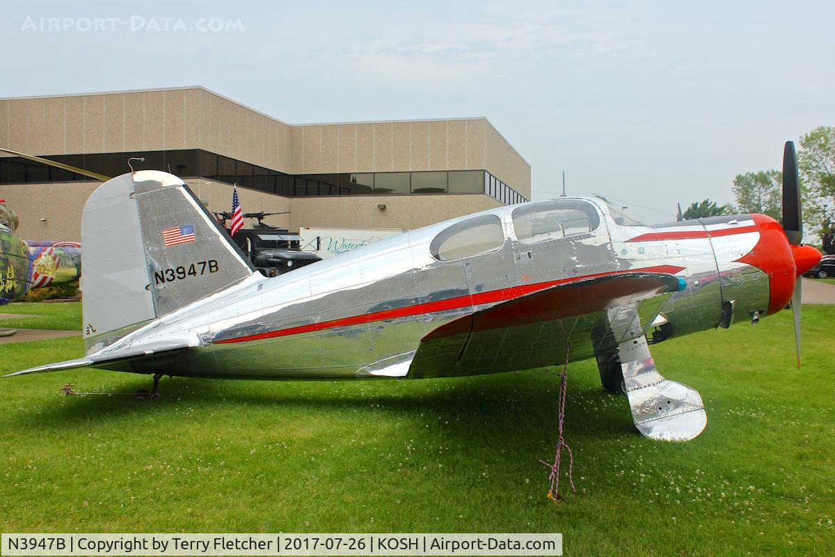N3947B, 1940 Harlow PJC-2 C/N 6, At EAA Museum