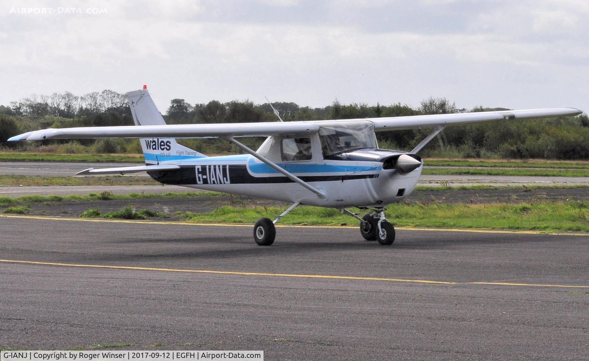 G-IANJ, 1970 Reims F150K C/N 0548, Visiting F150K operated by FlyWales Flight Training.