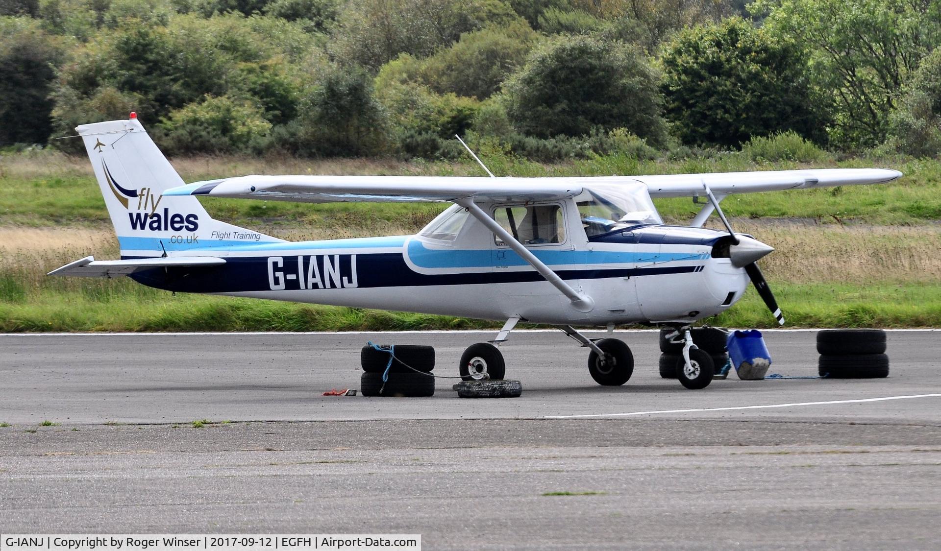 G-IANJ, 1970 Reims F150K C/N 0548, Visiting F150K operated by FlyWales Flight Training.