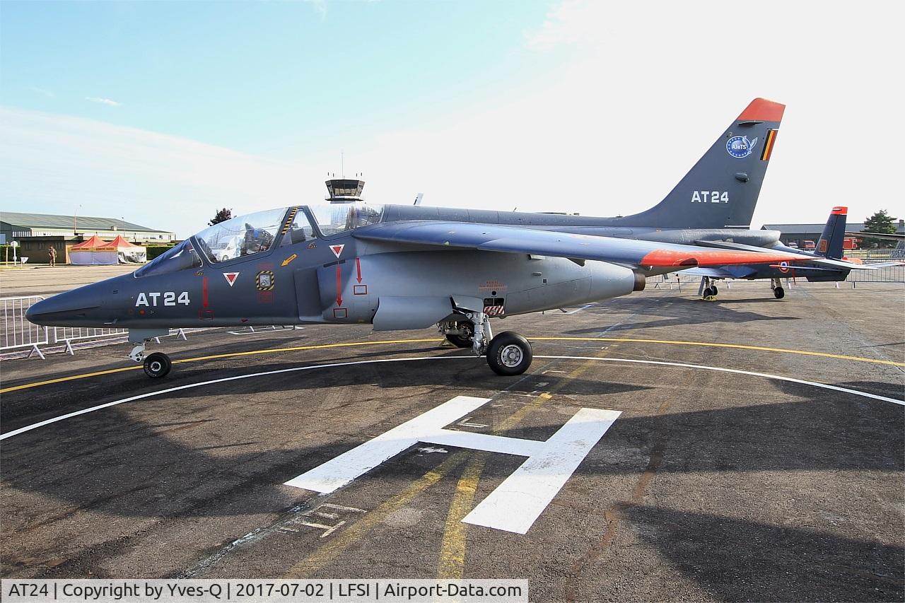 AT24, Dassault-Dornier Alpha Jet 1B C/N B24/1100, Dassault-Dornier Alpha Jet 1B, Static display, St Dizier-Robinson Air Base 113 (LFSI) Open day 2017