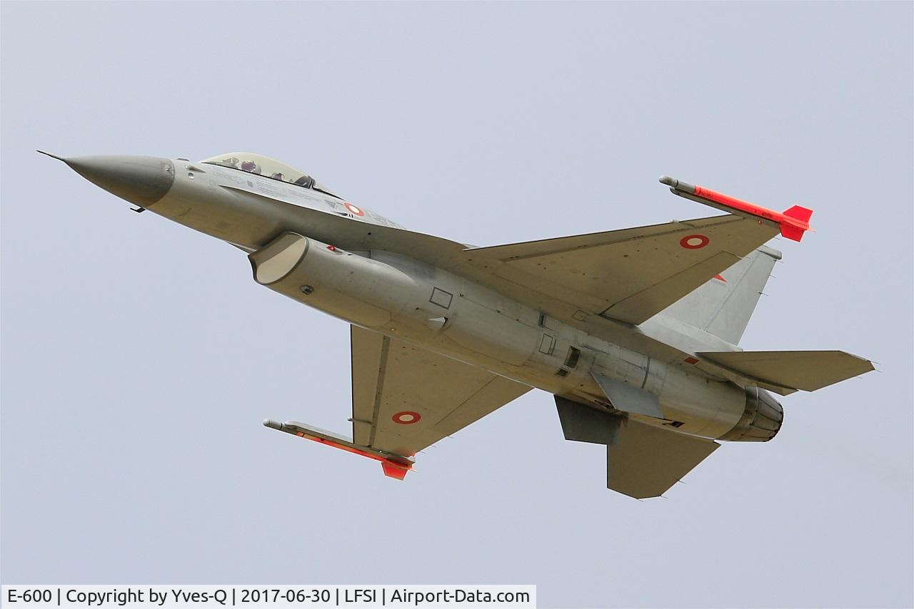 E-600, 1980 SABCA F-16AM Fighting Falcon C/N 6F-35, Royal Danish Air Force SABCA F-16AM Fighting Falcon, On display, St Dizier-Robinson Air Base 113 (LFSI) Open day 2017