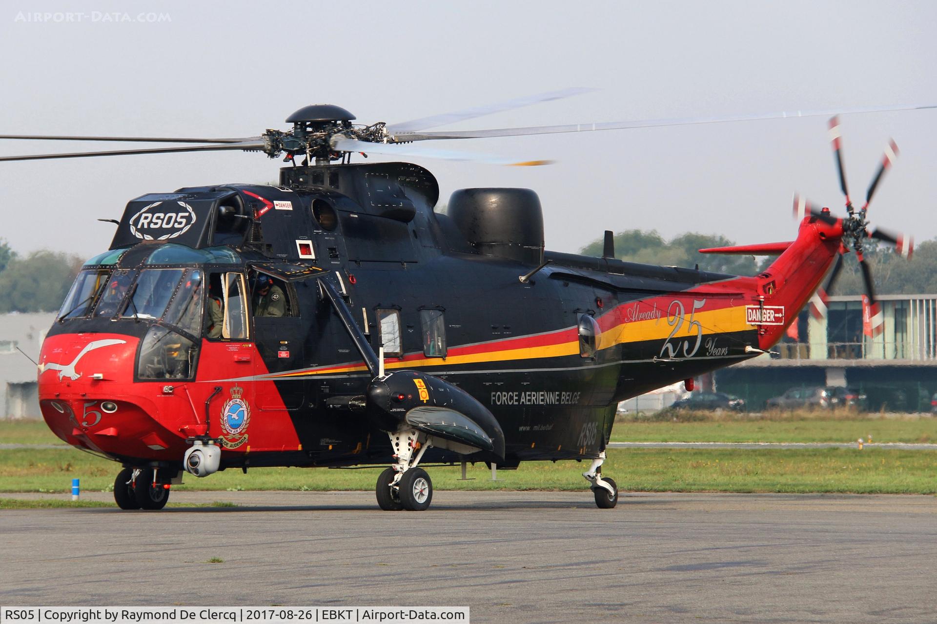 RS05, 1976 Westland Sea King Mk.48 C/N WA835, Centenary celebration of Wevelgem Airport.