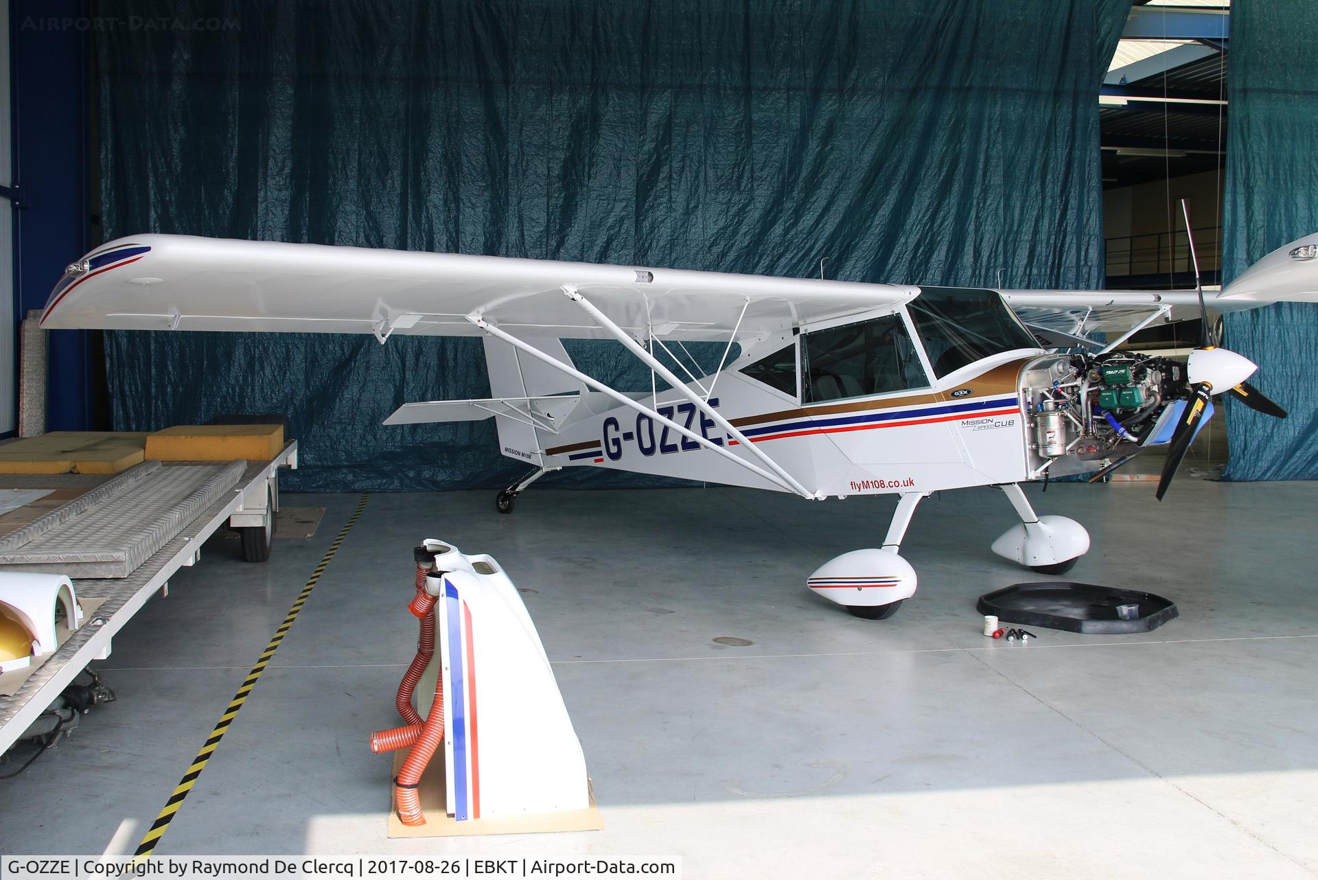 G-OZZE, 2011 Lambert Mission M108 C/N LAA 370-15089, Lambert Aircraft at Wevelgem.