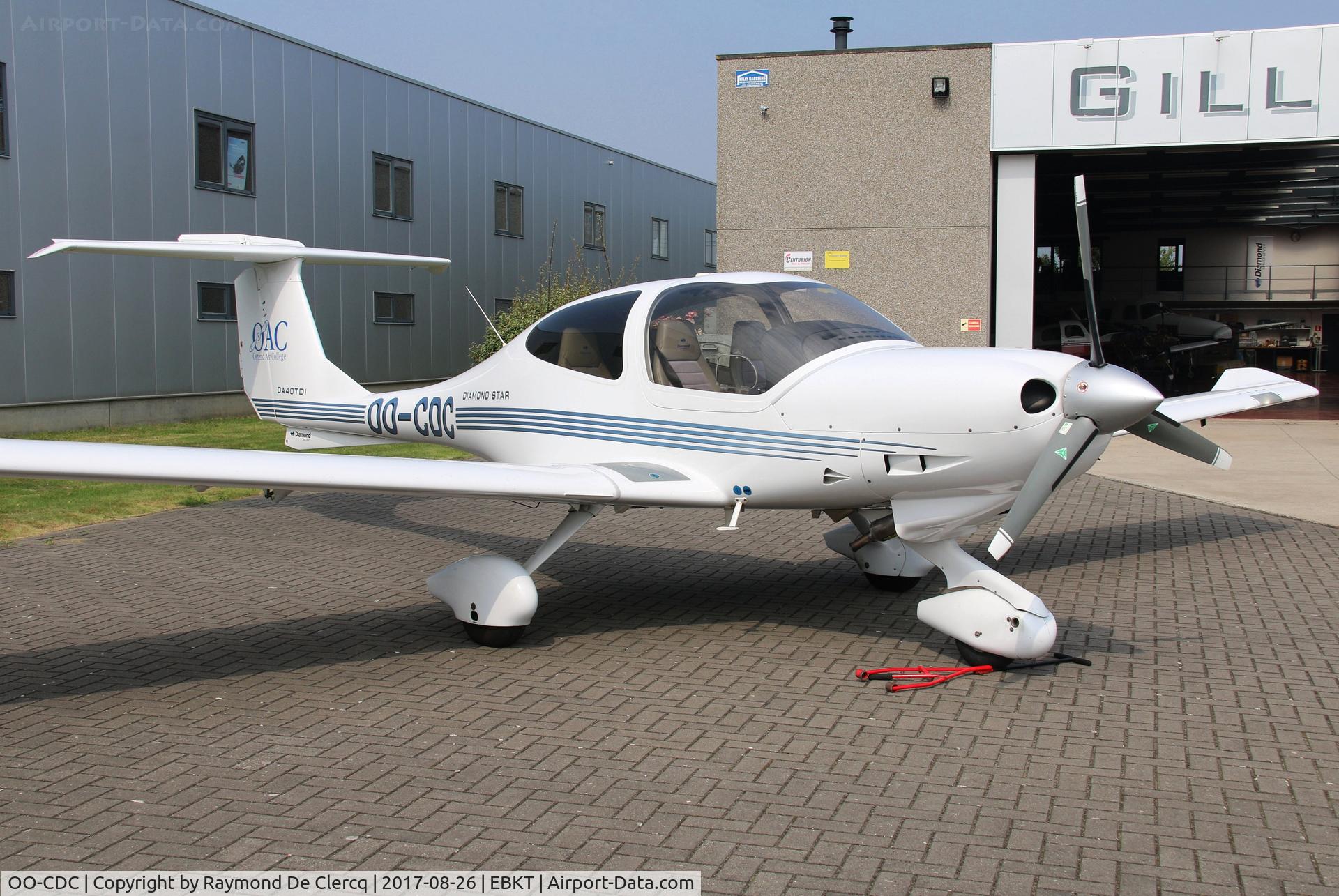 OO-CDC, 2009 Diamond DA-40TDI Diamond Star C/N D4.369, At Wevelgem.