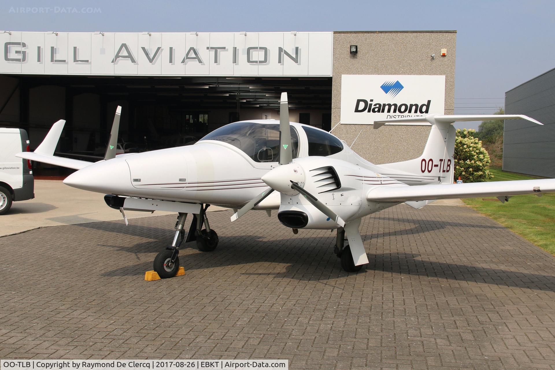 OO-TLB, 2007 Diamond DA-42 Twin Star C/N 42.230, At Wevelgem.