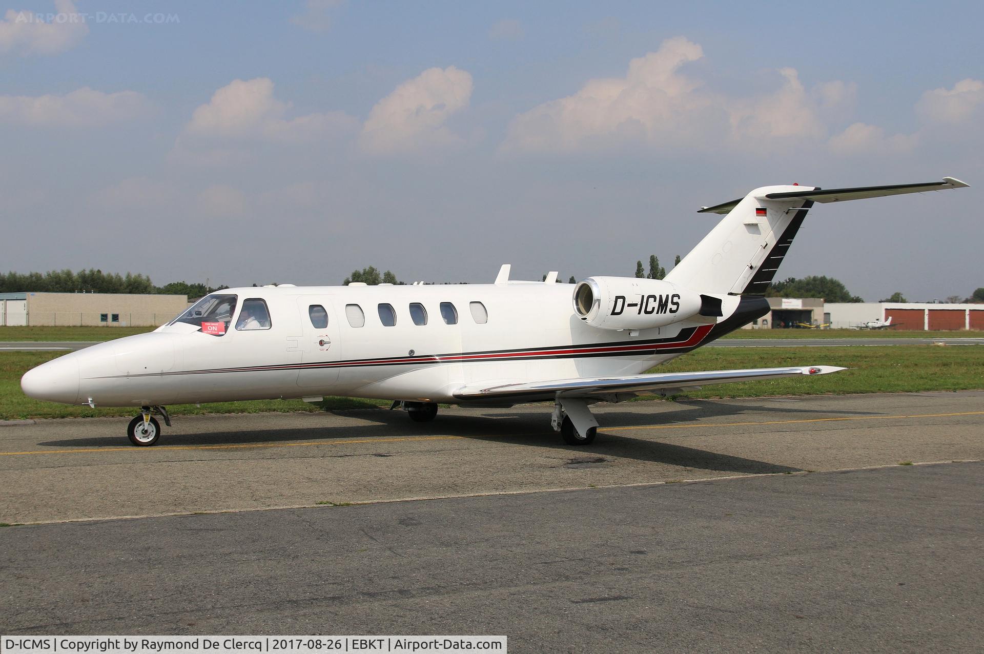 D-ICMS, 2002 Cessna 525A CitationJet CJ2 C/N 525A-0108, At Wevelgem.