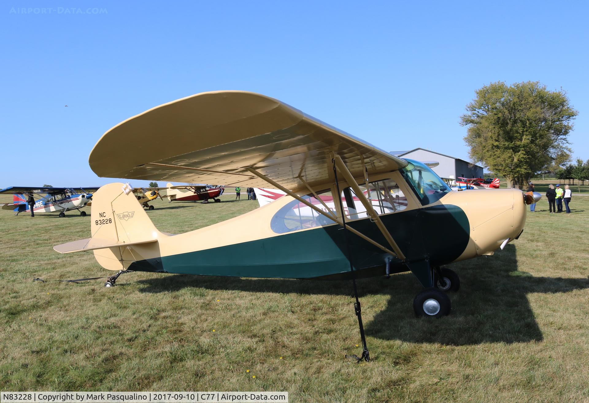 N83228, 1946 Aeronca 7AC Champion C/N 7AC-1888, Aeronca 7AC