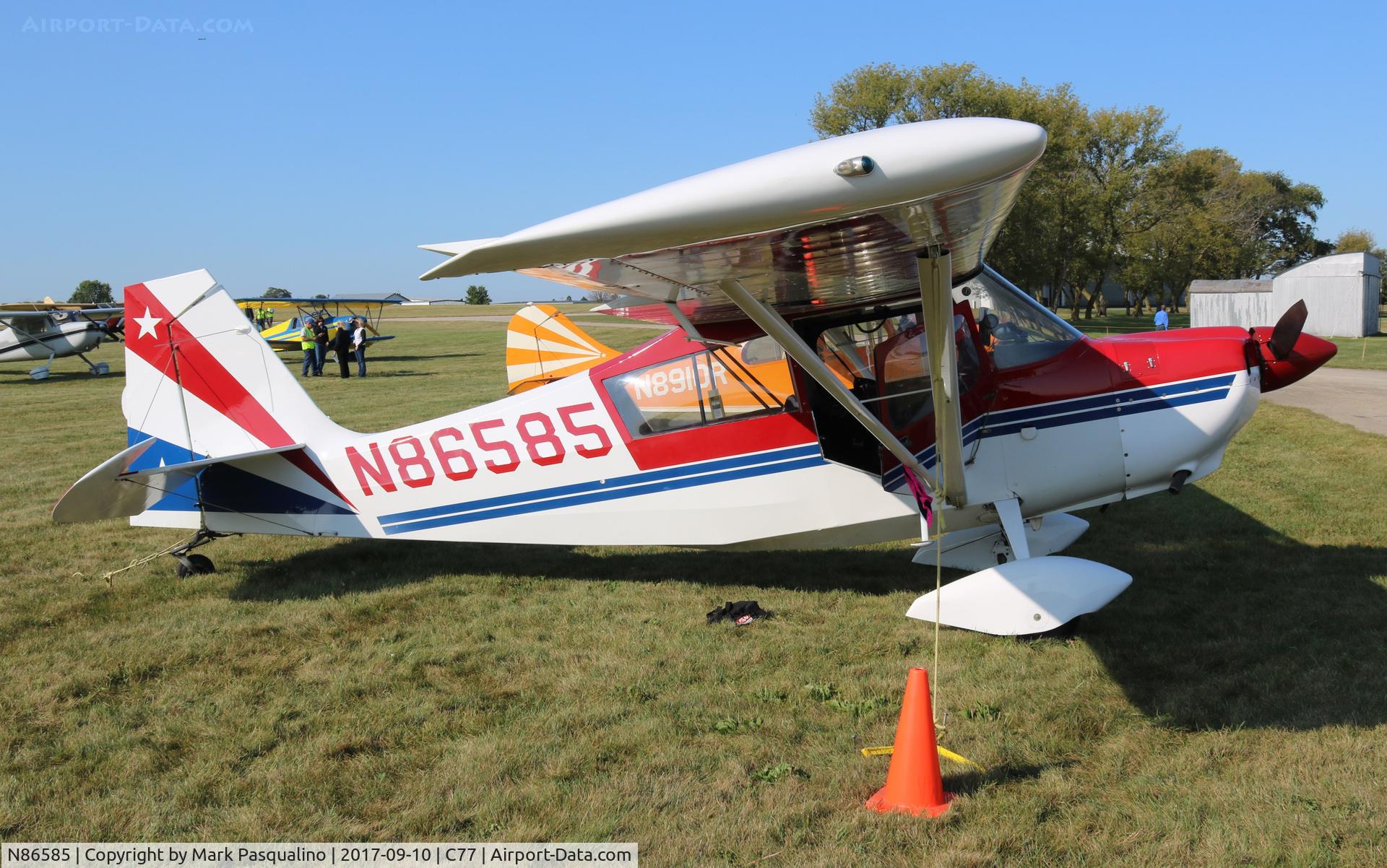 N86585, 1973 Bellanca 8KCAB Decathlon C/N 134-74, Bellanca 8KCAB