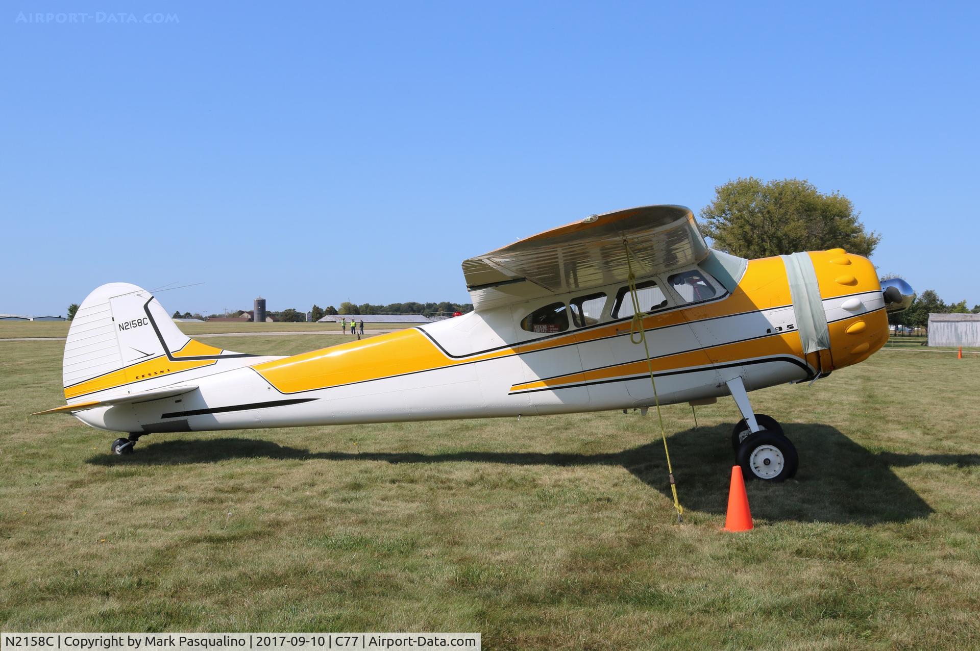 N2158C, 1954 Cessna 195B Businessliner C/N 16143, Cessna 195B