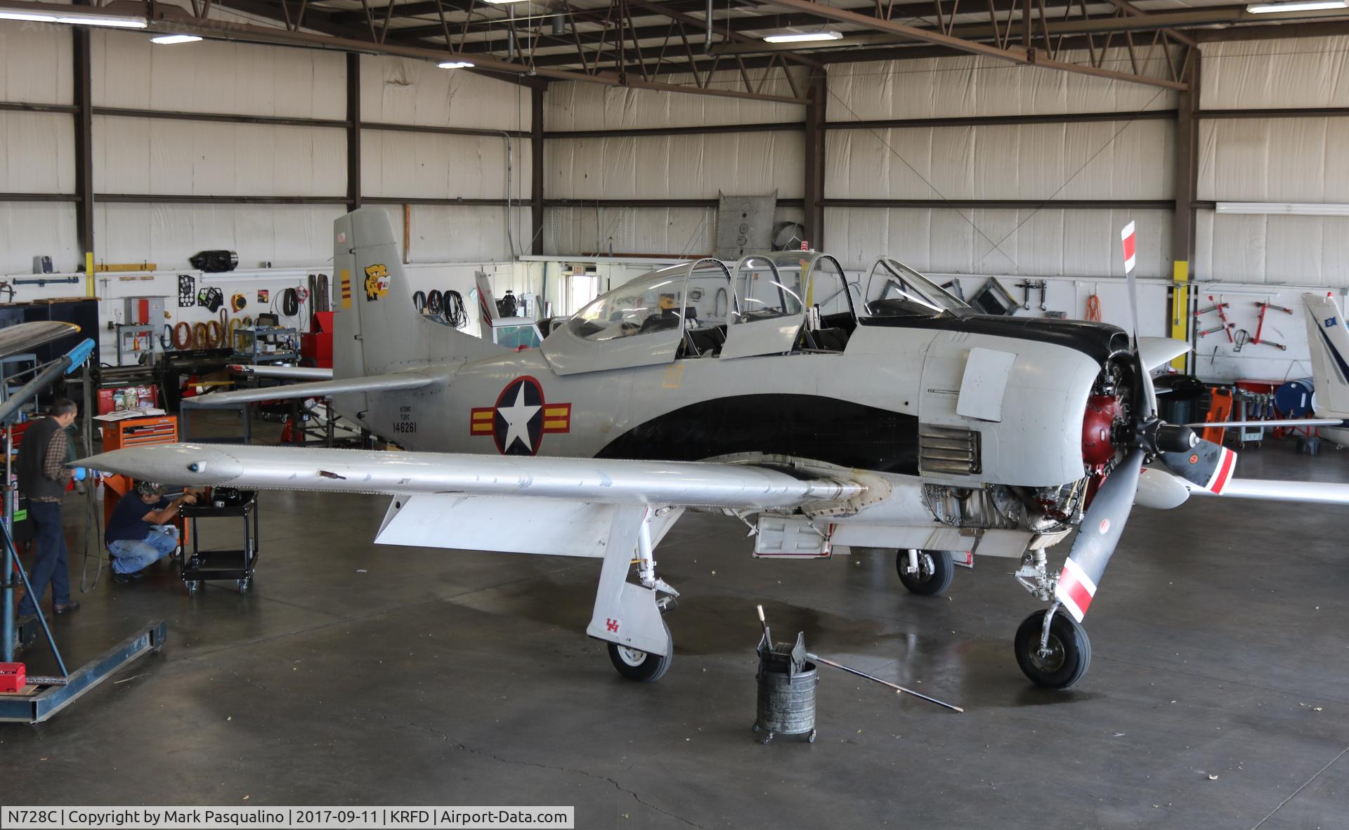 N728C, 1957 North American T-28C Trojan C/N 252-24 (146261), North American T-28C