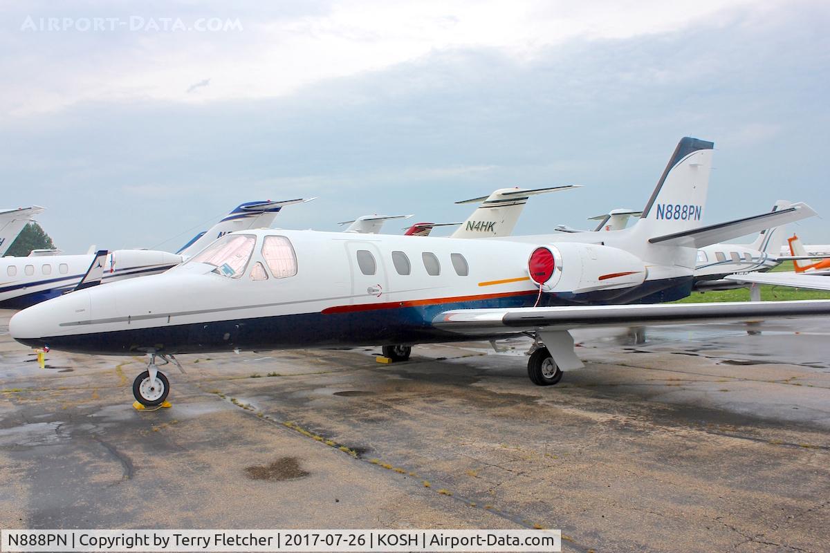 N888PN, 1978 Cessna 501 Citation I SP C/N 501-0080, At 2017 EAA AirVenture at Oshkosh
