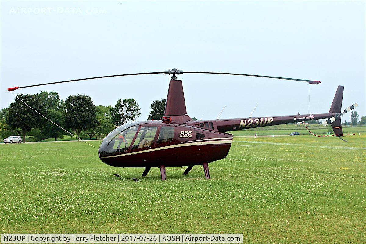 N23UP, 2012 Robinson R66 C/N 0270, At 2017 EAA AirVenture at Oshkosh
