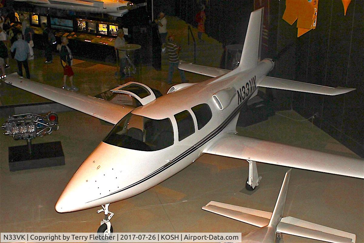 N33VK, 1991 Cirrus VK30 C/N 005, At EAA Museum
