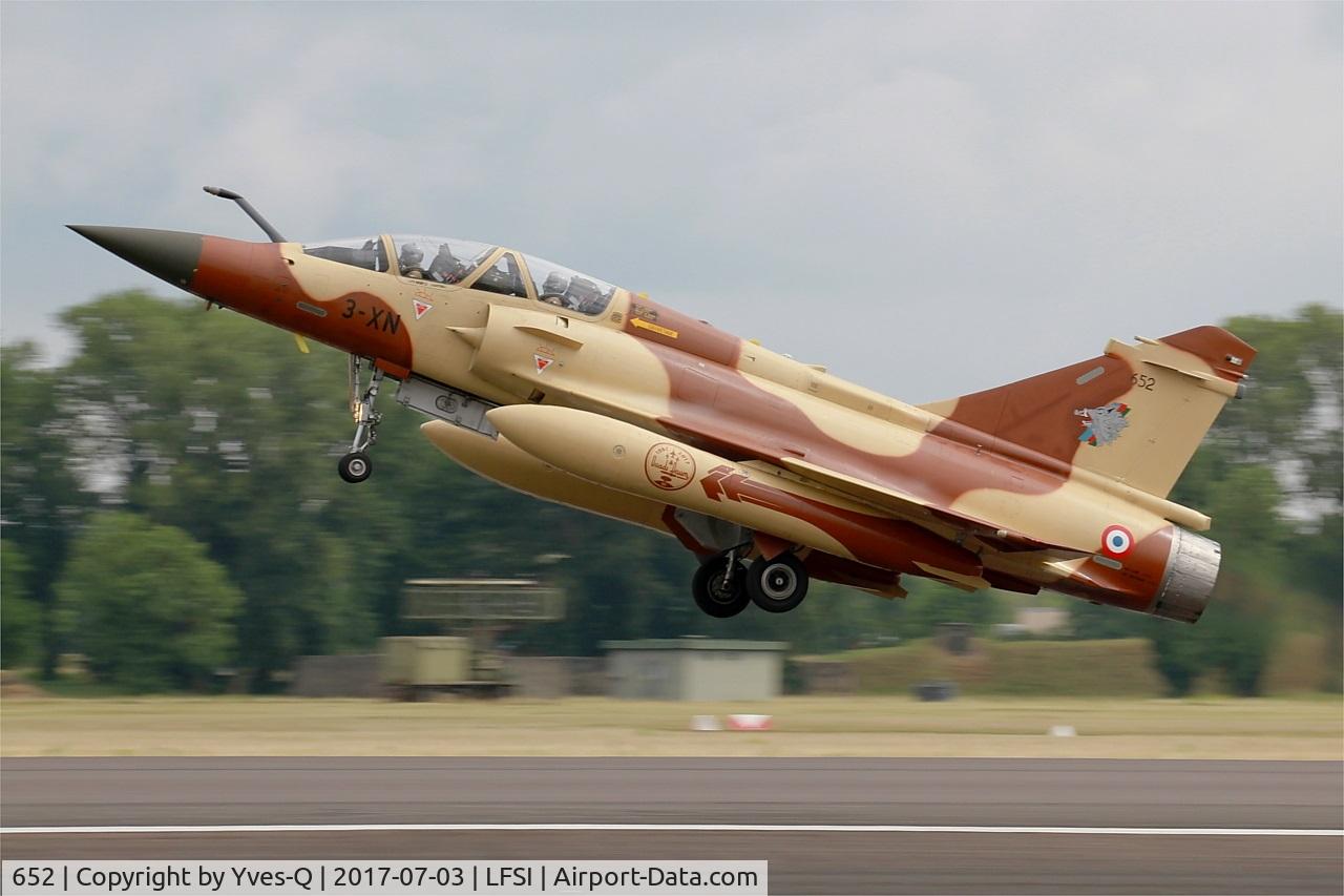 652, Dassault Mirage 2000D C/N 507, Dassault Mirage 2000D, Take off rwy 29, St Dizier-Robinson Air Base 113 (LFSI) Open day 2017