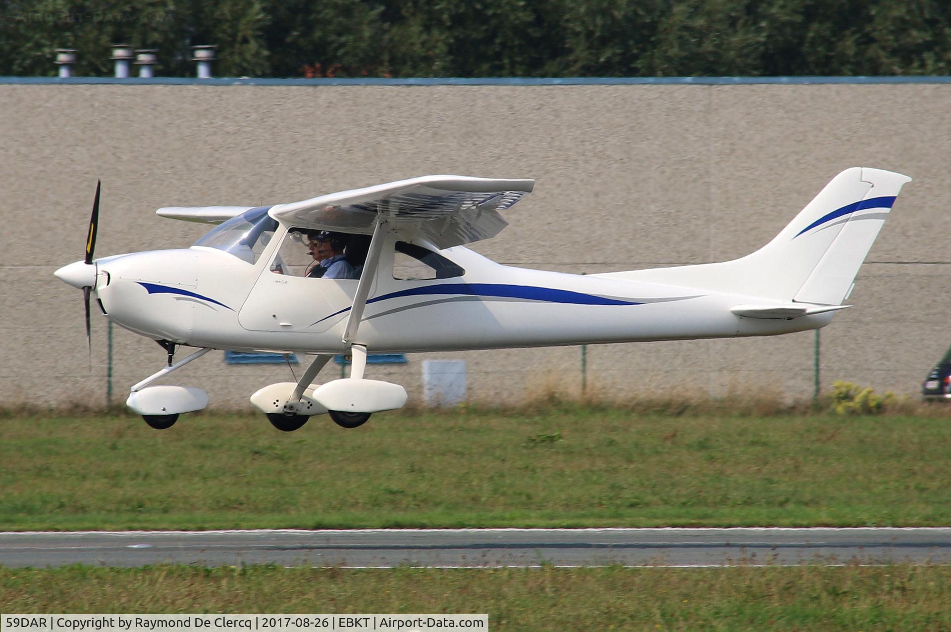 59DAR, AirLony Skylane C/N not found 59DAR, Landing at Wevelgem.