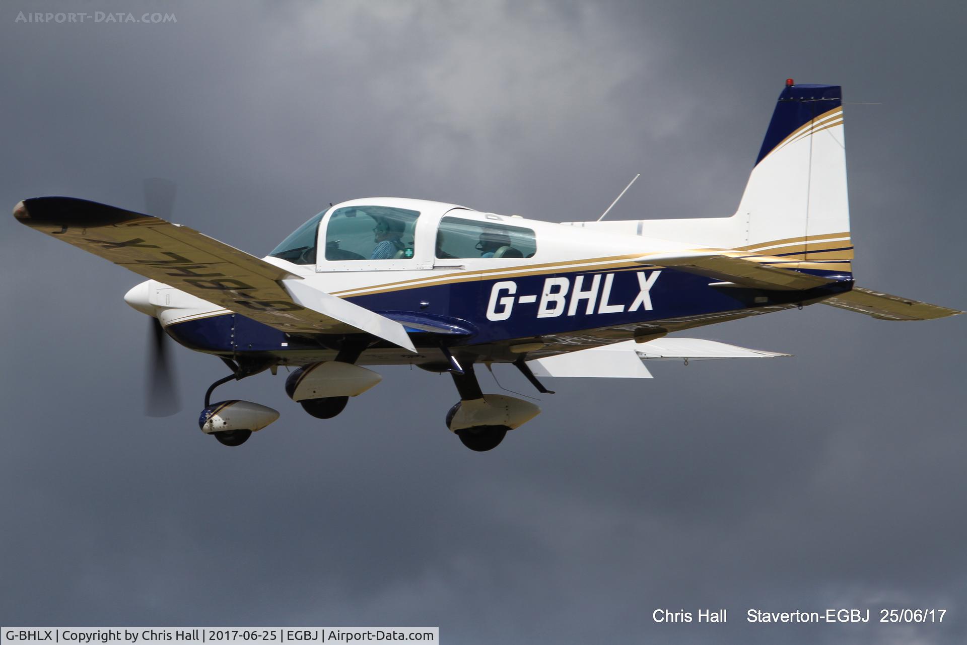 G-BHLX, 1977 Grumman American AA-5B Tiger C/N AA5B-0573, Project Propeller at Staverton
