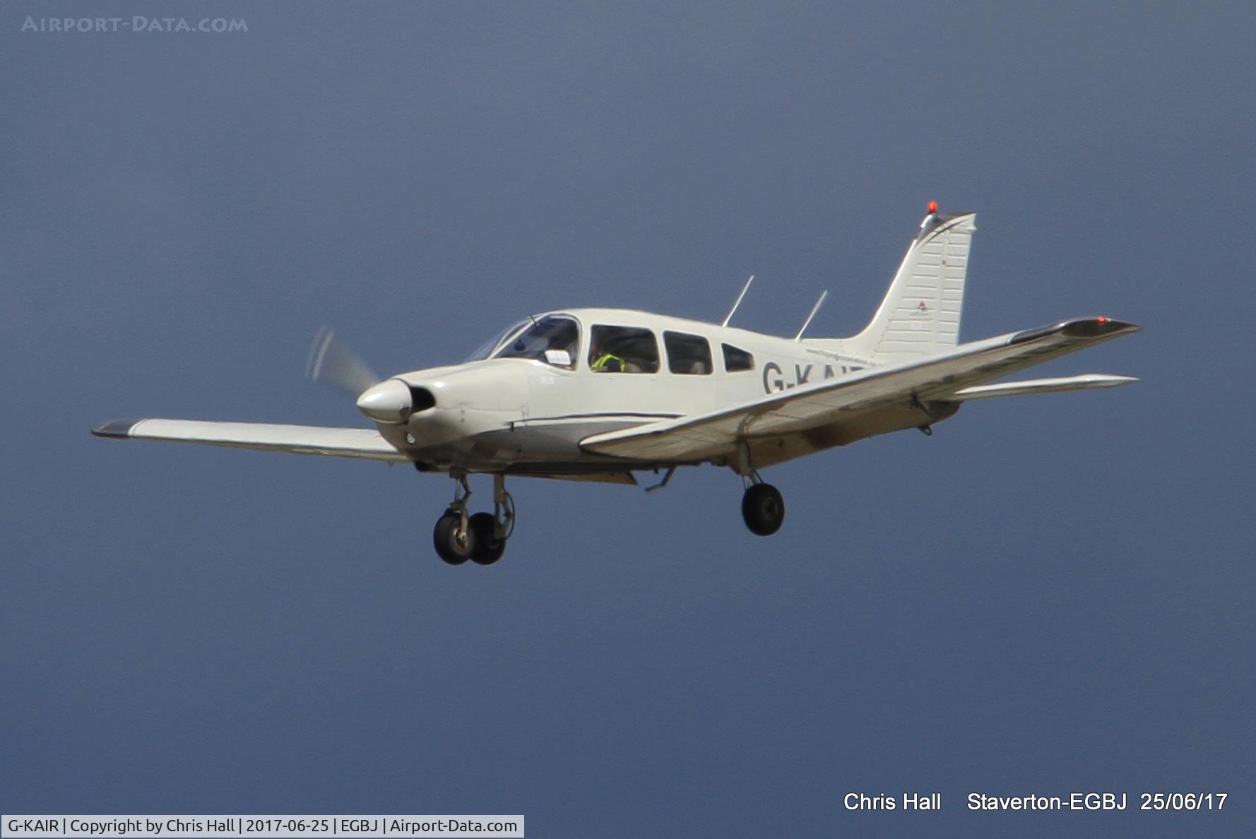G-KAIR, 1978 Piper PA-28-181 Cherokee Archer II C/N 28-7990176, Project Propeller at Staverton