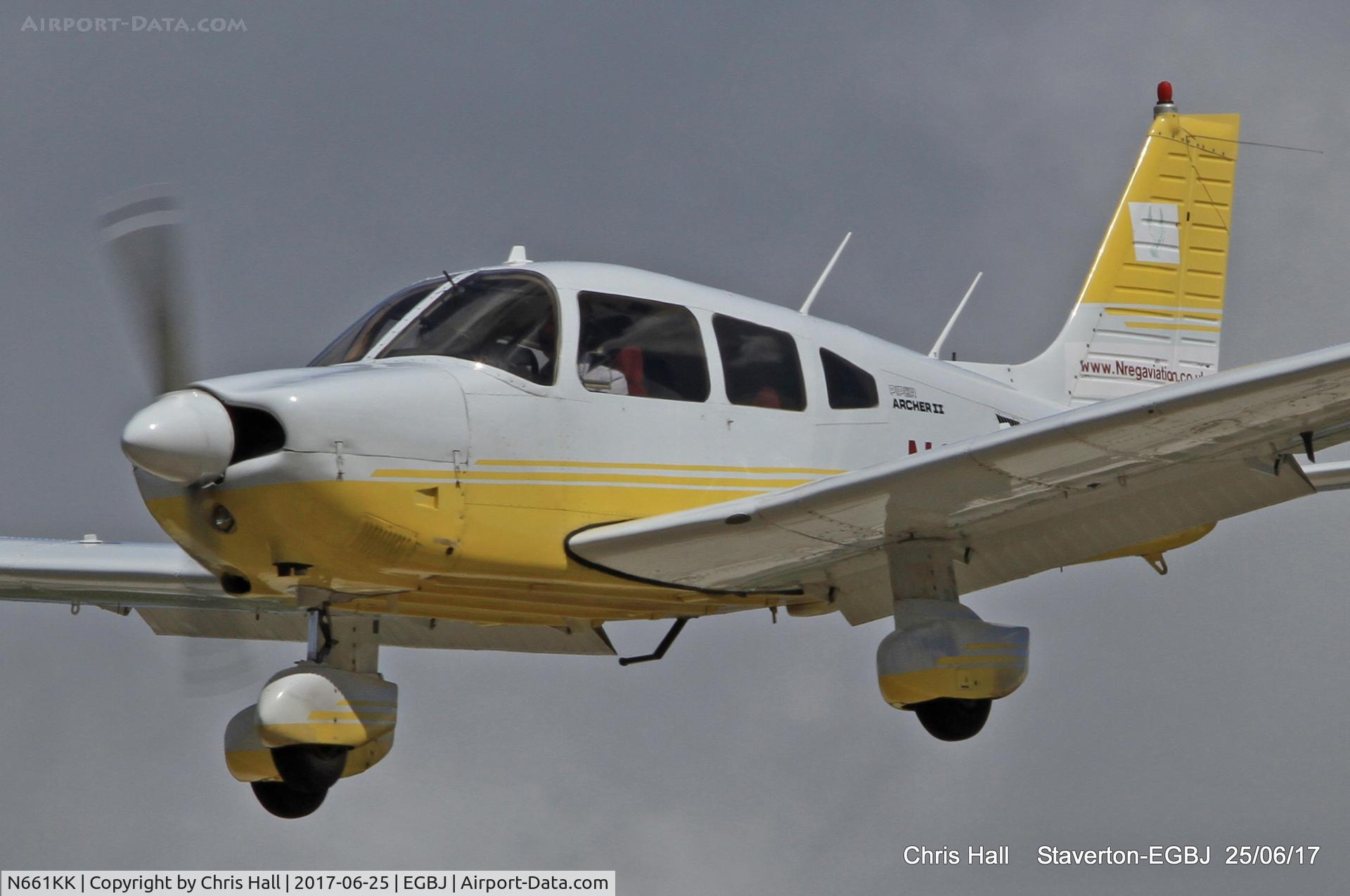 N661KK, 1987 Piper PA-28-181 Archer II C/N 2890028, Project Propeller at Staverton
